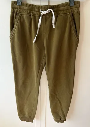 Roolee Women’s Green Cozy Joggers Sweatpants Size Medium‎ thumbnail 1