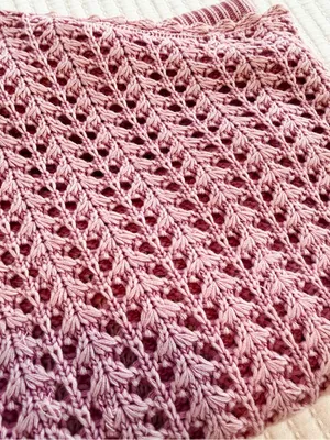 Free People Boomerang Crochet Open Knit Boatneck Sweater in Sweetpea Pink thumbnail 9