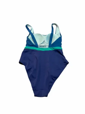 BODEN blue square neck one piece Size 6 thumbnail 2