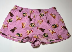 Pink Christmas Pajama Pants thumbnail 1