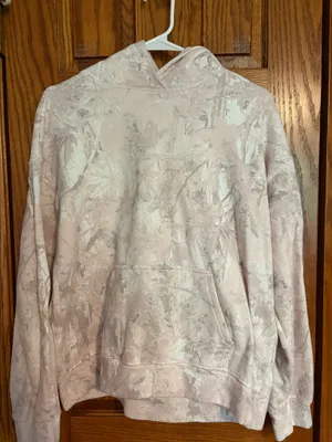 Hollister pink camo hoodie thumbnail 1
