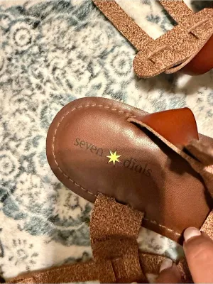 Seven Dials Strappy Sandals in Brown US 8.5 NWT thumbnail 5