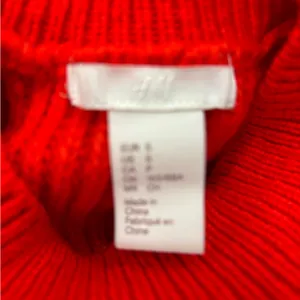 H&M Vibrant‎ Red Knitwear thumbnail 2