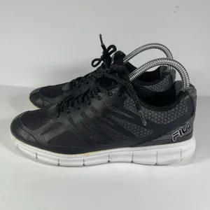 Fila Women’s Memory Foam Running Shoes Black White Size 5.5 3SR21531-052 Sneaker thumbnail 2
