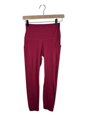 Lululemon Align High Rise Pant 25 Leggings Womens 6‎ Red Nulu Yoga thumbnail 3