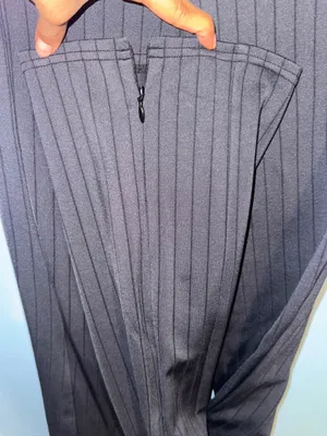 Alo Yoga High-Waist Pinstripe Zip It Flare Legging thumbnail 4