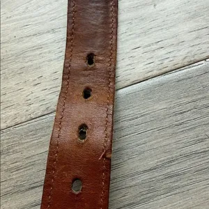 Coach Belt Navy Leather thumbnail 7
