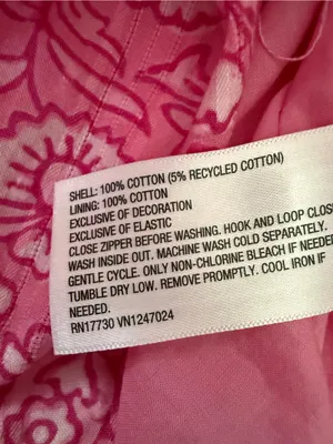 Roller Rabbit X Target Pink Paisley Floral Drop Waist Milkmaid Boho Midi Dress thumbnail 4
