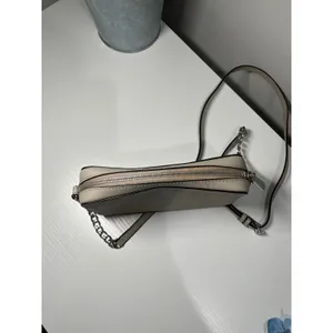 Michael Kors Jet‎ Set Travel Small Crossbody Bag Beige Saffiano Leather thumbnail 9