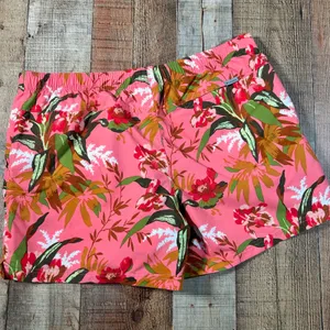 Columbia Women's XL Bogata Bay Stretch Printed Shorts Pink Tropical Floral 5" thumbnail 6