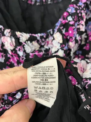 Free People Small Floral Print Drawstring Bubble Hem Crop Top thumbnail 6