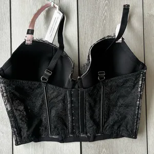 Victoria’s Secret Dream Angels Lace Longline Corset Bra NWT M-DD thumbnail 4