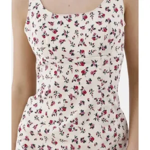No Boundaries Womens Denim Dress Size M Ditsy Floral Print Mini Tank Sleeveless thumbnail 10