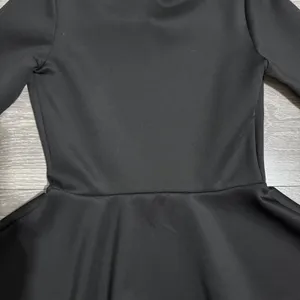 New Dorothy Perkins Black Peplum Top Gold‎ Studded Neckline Hem Women Size XS thumbnail 11