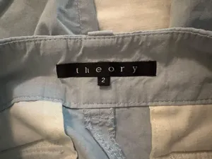Theory Light Blue Pants thumbnail 8
