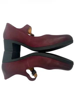 Dansko Callista Burnished Nubuck mary Jane shoes Wine sz 40 thumbnail 7