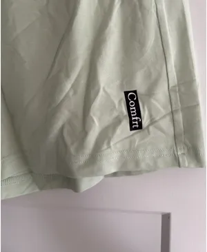 Comfrt Medium Cloud Shorts in Mint Green thumbnail 3
