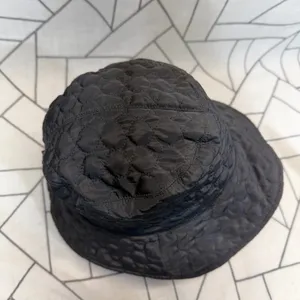 Scala Pronto Bucket Hat OS Black Quilted Fleece Lined Adjustable Toggle thumbnail 5