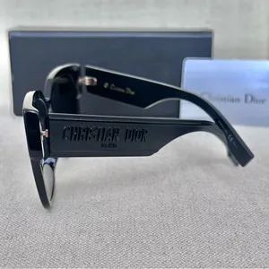 Christian Dior Matte Logo Black Sunglasses thumbnail 10