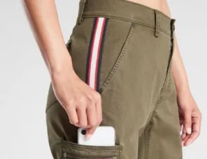 Athleta summit Cargo Olive Pants thumbnail 3