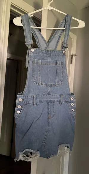 Skirt Overalls Blue thumbnail 1