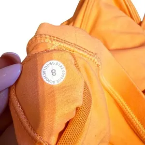 Lululemon Womens 8 Align Tank Orange Soda Fitted Crop Basic‎ Trendy Athletic thumbnail 4