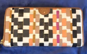 Fossil Sydney Large Zip Wallet thumbnail 1