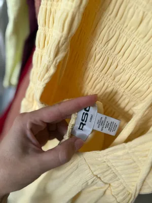 Yellow Romper Dress PacSun thumbnail 3