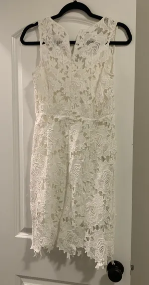 Impeccable Pig White Lace Dress thumbnail 2
