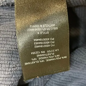 Aritzia Babaton Navy Blue Textured Square Neck Long Sleeve Bodysuit Top Size M thumbnail 5