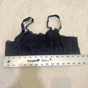 PINK Victoria’s Secret large Wink unlined lace scoop bra BC3 3222 thumbnail 3