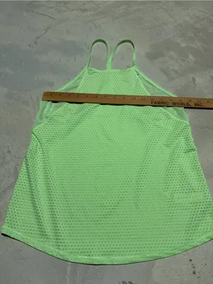 Athleta bright Green workout Tank Top XS thumbnail 6