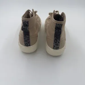 Adidas Nizza Trek Canvas Sneakers Women's Size 7 Tan Lace Up Platform Trainer thumbnail 3