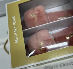 Michael Kors Alexis Open Toe Slip On Slide Sunset Rose thumbnail 3