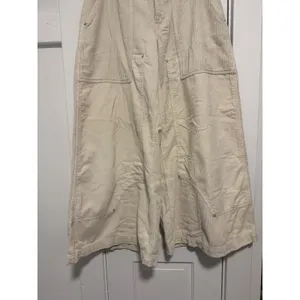 BDG Urban Outfitters Cream Corduroy Wide Leg Skate Carpenter Pants 28 waist sz 4 thumbnail 9