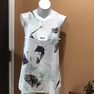 Wilfred patterned sleeveless blouse thumbnail 8