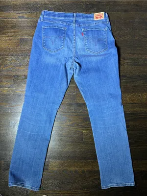 Levi’s 525 Perfect Waist Straight Mid Rise Jeans Size 14 thumbnail 5