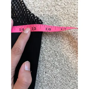 L'AGENCE Intermix Dress 4 Black Mesh Sequin V-Back Sheath Cocktail‎ LBD thumbnail 4