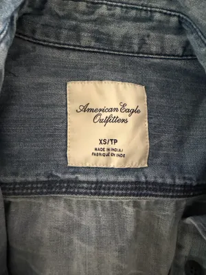American Eagle Outfitters Jean long sleeve top thumbnail 2