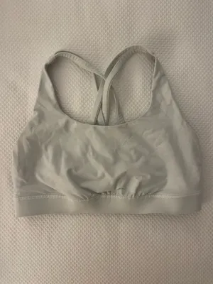 White Lululemon sports bra thumbnail 2