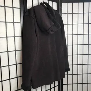 Boutique Fleece Winter Warm Hoodie Coat Jacket Purple Large thumbnail 4
