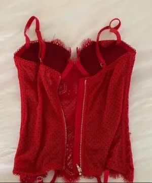 Red Corset Top: Victoria’s Secret thumbnail 2