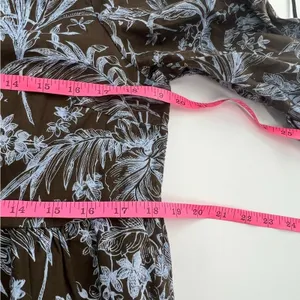 SAIPH‎ lab Santorini Floral Dress Size L Cotton Italy Relaxed Coastal thumbnail 5