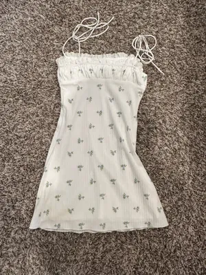 Princess Polly white floral mini dress thumbnail 3