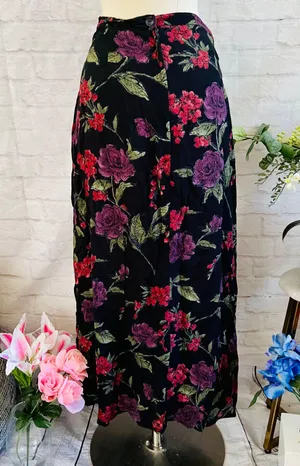 Ellen Figg Floral Skirt thumbnail 6