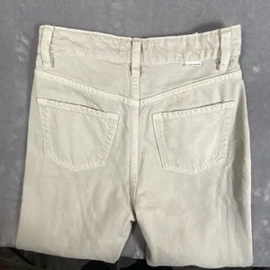 PacSun Jeans 90's Boyfriend Women's Sz 24 Beige Cotton Ripped Knees Distressed‎ thumbnail 5