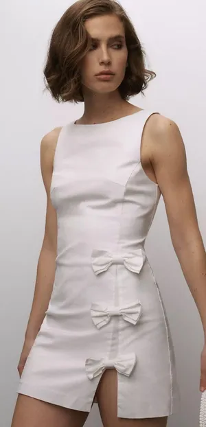 Anthropologie Eliza Bow Dress thumbnail 1