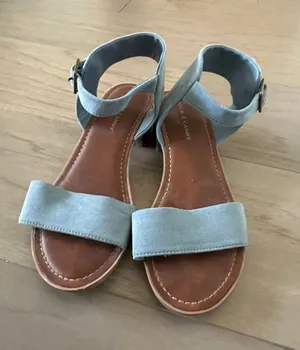 Rock & Candy Light Blue Sandals Women's Size 7 thumbnail 1