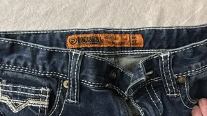 Rock and roll denim dark wash bootcut thumbnail 3