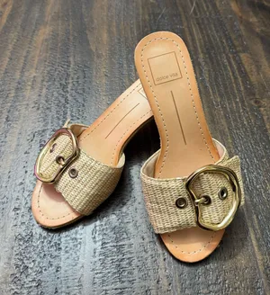 Dolce Vita Block Heel Sandals Tan Size 6 thumbnail 1